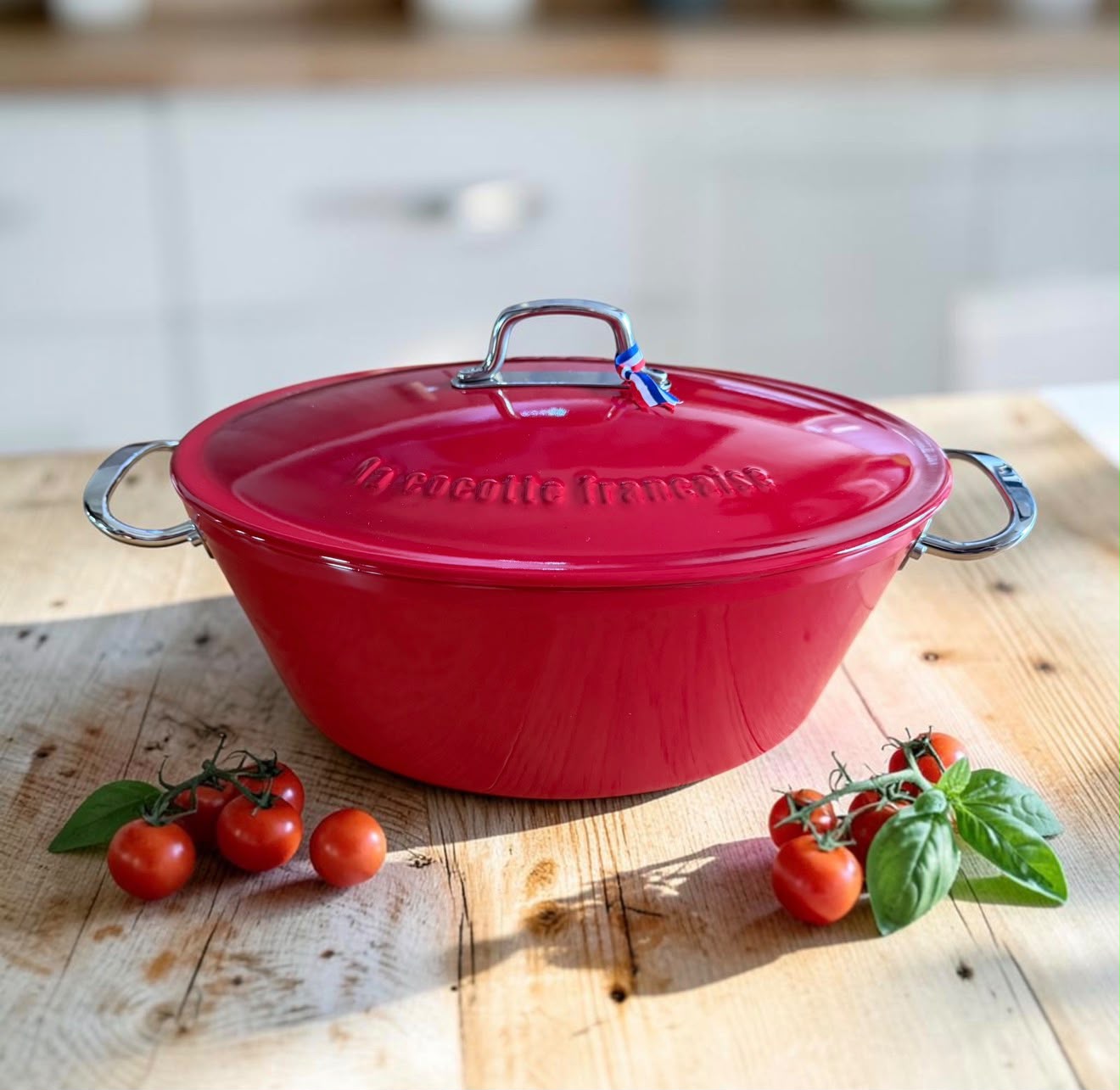 Cocotte Ovale Rouge