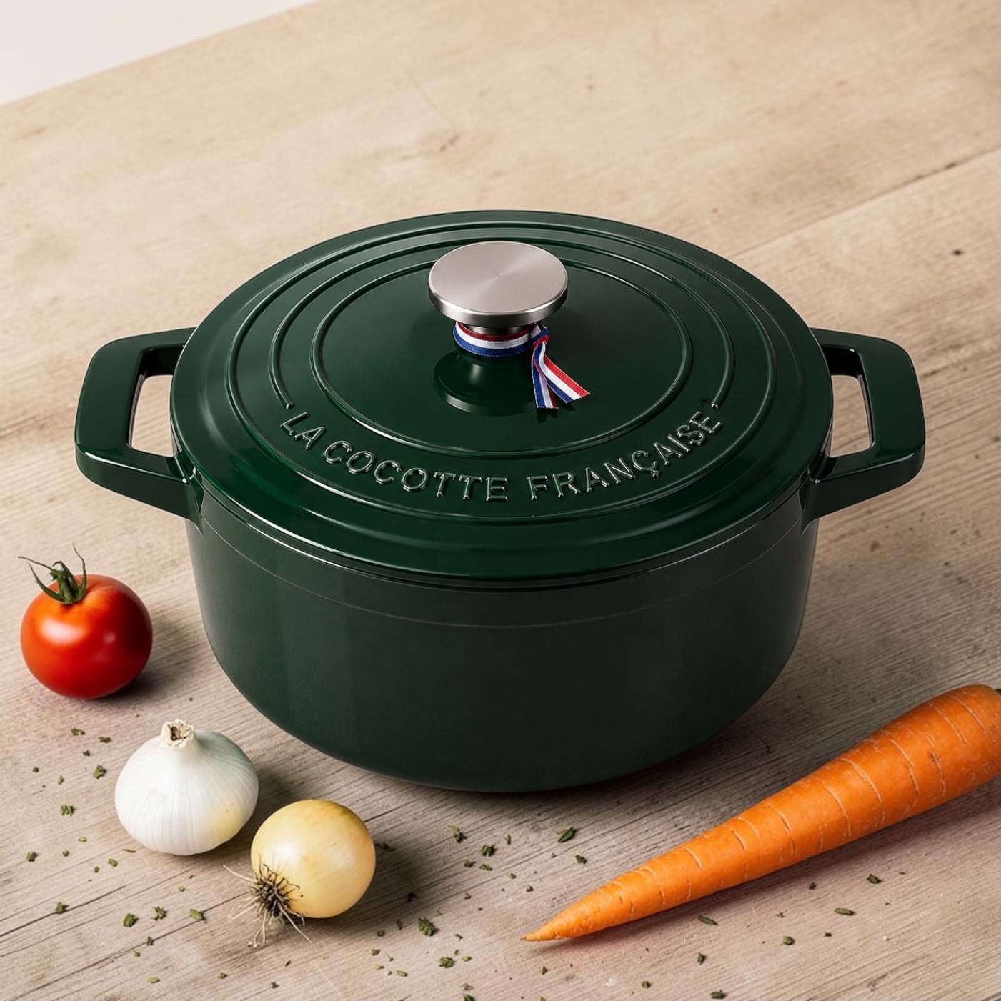 Cocotte Ronde Verte